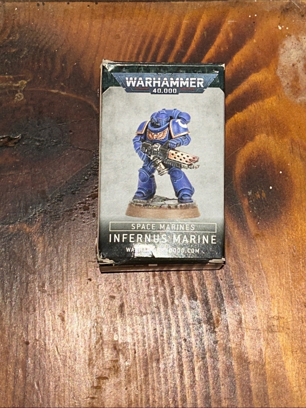 Warhammer 40,000 Space Marines Infernus Marine - Blue